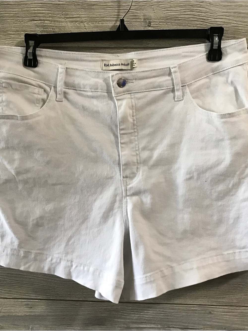 Rebecca Minkoff White Women's Denim Shorts
